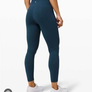 Lululemon Wonder Train Leggings - Submarine